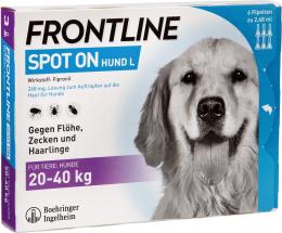 Frontline Spot On Hund 40kg 6 St Lösung