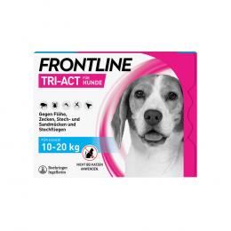 FRONTLINE Tri-Act Lsg.z.Auftropfen f.Hunde 10-20kg 6 St Lösung