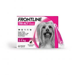 FRONTLINE Tri-Act Lsg.z.Auftropfen f.Hunde 2-5 kg 3 St Lösung