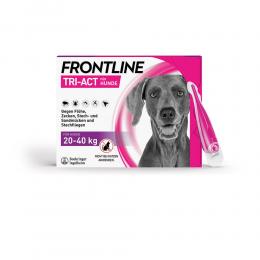 FRONTLINE Tri-Act Lsg.z.Auftropfen f.Hunde 20-40kg 3 St Lösung