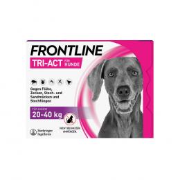 FRONTLINE Tri-Act Lsg.z.Auftropfen f.Hunde 20-40kg 6 St Lösung