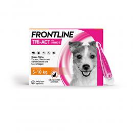 FRONTLINE Tri-Act Lsg.z.Auftropfen f.Hunde 5-10 kg 3 St Lösung