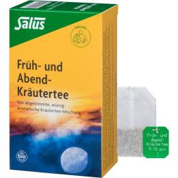FRÜH- UND ABEND-Kräutertee Bio Salus Filterbeutel 15 St.