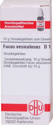 FUCUS VESICULOSUS D 12 Globuli 10 g
