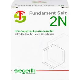 FUNDAMENT-Salz II N Tabletten 80 St.