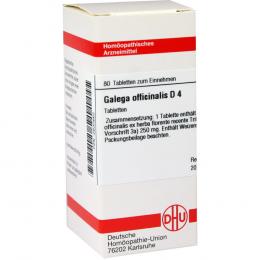 GALEGA officinalis D 4 Tabletten 80 St Tabletten