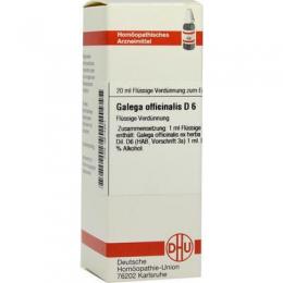 GALEGA officinalis D 6 Dilution 20 ml