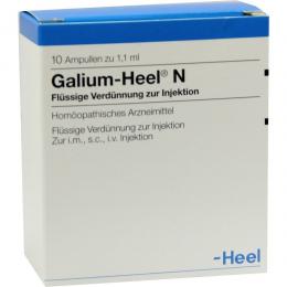 Ein aktuelles Angebot für Galium-Heel N 10 St Ampullen Naturheilmittel - jetzt kaufen, Marke Biologische Heilmittel Heel GmbH.