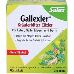 GALLEXIER Kräuterbitter Elixier Salus Flü.z.E. 60 ml