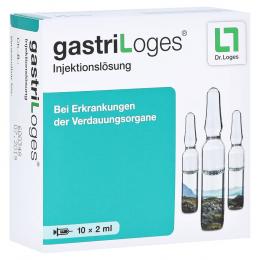 Ein aktuelles Angebot für GASTRILOGES Injektionslösung Ampullen 10 X 2 ml Ampullen  - jetzt kaufen, Marke Dr. Loges + Co. GmbH.