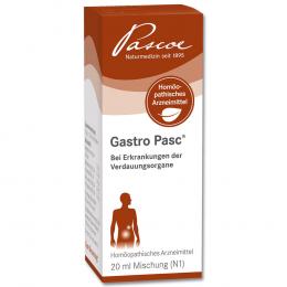 Ein aktuelles Angebot für GASTRO PASC Tropfen 20 ml Tropfen Naturheilkunde & Homöopathie - jetzt kaufen, Marke PASCOE Pharmazeutische Präparate GmbH.