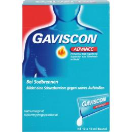 GAVISCON Advance Pfefferminz Suspension 120 ml