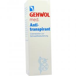 Ein aktuelles Angebot für GEHWOL MED Antitranspirant Lotion 125 ml Lotion Fußpflege - jetzt kaufen, Marke Eduard Gerlach GmbH.