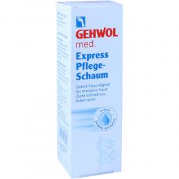 Ein aktuelles Angebot für GEHWOL MED Express Pflege-Schaum 125 ml Schaum Fußpflege - jetzt kaufen, Marke Eduard Gerlach GmbH.