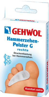GEHWOL Polymer Gel Hammerzehenpolster G rechts 1 St