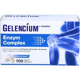 GELENCIUM Enzym Complex hochdos.m.Bromelain Kaps. 100 St.