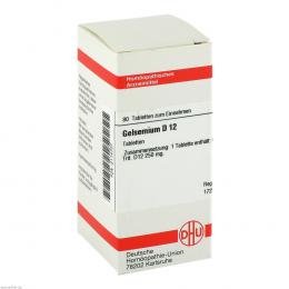 GELSEMIUM D12 Tabletten 80 St Tabletten
