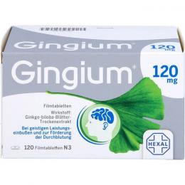 GINGIUM 120 mg Filmtabletten 120 St.