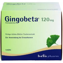 GINGOBETA 120 mg Filmtabletten 120 St.
