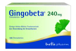 GINGOBETA 240 mg Filmtabletten 100 St