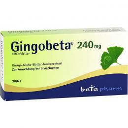 GINGOBETA 240 mg Filmtabletten 30 St.