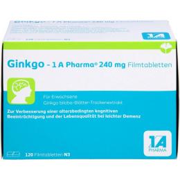 GINKGO-1A Pharma 240 mg Filmtabletten 120 St.