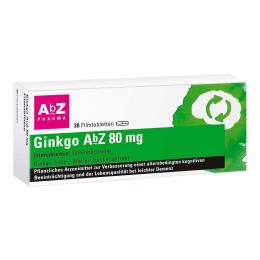 GINKGO ABZ 80 mg Filmtabletten 30 St Filmtabletten