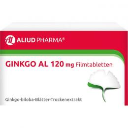 GINKGO AL 120 mg Filmtabletten 30 St.