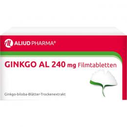 GINKGO AL 240 mg Filmtabletten 30 St.