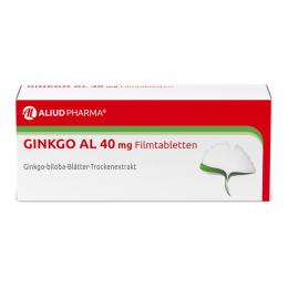 GINKGO AL 40 mg Filmtabletten 120 St Filmtabletten