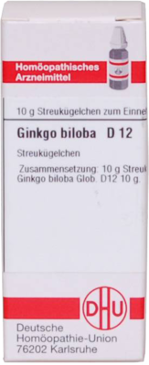GINKGO BILOBA D 12 Globuli 10 g