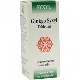 Ein aktuelles Angebot für GINKGO SYXYL Tabletten 120 St Tabletten Gedächtnis & Konzentration - jetzt kaufen, Marke MCM Klosterfrau Vertriebsgesellschaft mbH.