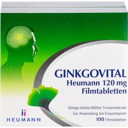 GINKGOVITAL Heumann 120 mg Filmtabletten 200 St.