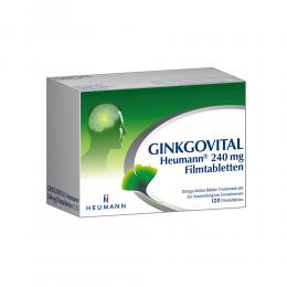 GINKGOVITAL Heumann 240 mg Filmtabletten 120 St Filmtabletten