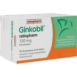 GINKOBIL-ratiopharm 120 mg Filmtabletten 200 St.