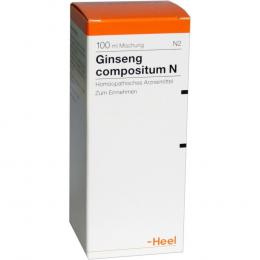 Ein aktuelles Angebot für GINSENG COMPOSITUM N Tropfen 100 ml Tropfen Gedächtnis & Konzentration - jetzt kaufen, Marke Biologische Heilmittel Heel GmbH.