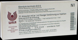 GLANDULA LACRIMALIS GL D 5 Ampullen 10X1 ml