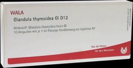GLANDULA THYREOIDEA GL D 12 Ampullen 10X1 ml