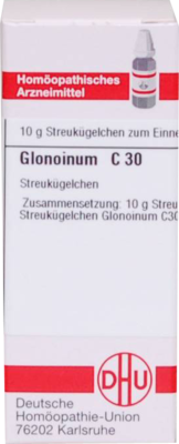 GLONOINUM C 30 Globuli 10 g