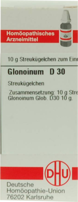 GLONOINUM D 30 Globuli 10 g