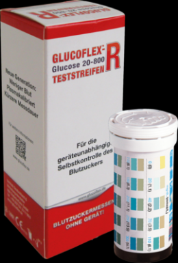 GLUCOFLEX R Glucose Teststreifen 25 St