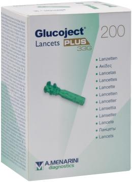 GLUCOJECT Lancets PLUS 33 G 200 St Lanzetten