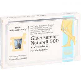 GLUCOSAMIN NATURELL 500 mg Pharma Nord Dragees 60 St.