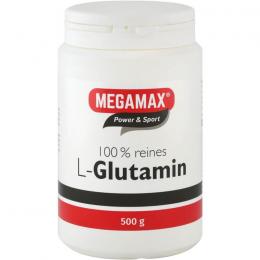 GLUTAMIN 100% rein Megamax Pulver 500 g