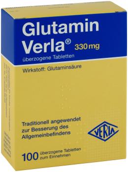 Ein aktuelles Angebot für GLUTAMIN VERLA überzogene Tabletten 100 St Überzogene Tabletten Gedächtnis & Konzentration - jetzt kaufen, Marke Verla-Pharm Arzneimittel GmbH & Co. KG.