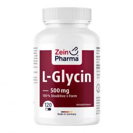 GLYCIN 500 mg in veg.HPMC Kapseln ZeinPharma 120 St Kapseln