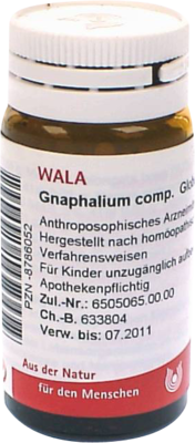 GNAPHALIUM COMP.Globuli 20 g
