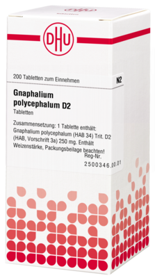 GNAPHALIUM POLYCEPHALUM D 2 Tabletten 200 St