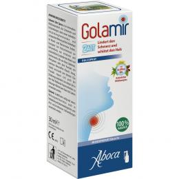 Ein aktuelles Angebot für GOLAMIR 2Act Spray 30 ml Spray Halsschmerzen - jetzt kaufen, Marke Aboca S.P.A. Societa' Agricola.