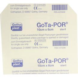 Ein aktuelles Angebot für GOTA-POR Wundpflaster steril 60x100 mm 1 St Pflaster Pflaster - jetzt kaufen, Marke Gothaplast Verbandpflasterfabrik GmbH.